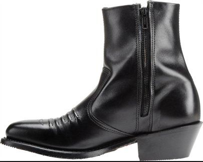 Double h cheap zipper boots